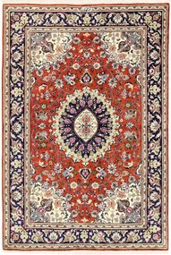 Ghom Tappeto persiano 100 x 150 Rosso (Iran) Annodato A Mano