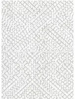 Arte International Carta da parati Matrix - Weiß