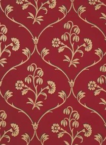 Little Greene Carta da parati Cranford - Cherry Gold