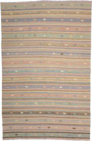 Kilim Tappeto 280 x 180 (Tacchino) Annodato A Mano