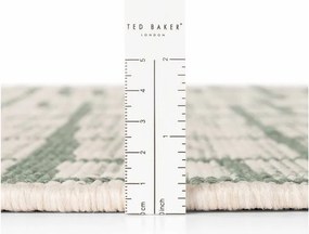Tappeto da interno/esterno rotondo verde/color crema ø 200 cm Haringey Crouch – Ted Baker