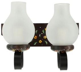 Brilagi - Applique QUEEN 2xE14/40W/230V faggio/wenge