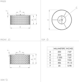 Eglo 99523 - Plafoniera MARASALES 1xE27/40W/230V