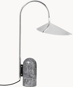 Lampada da tavolo grande regolabile con base in marmo Arum