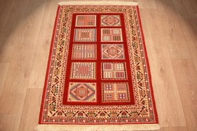 Kilim Tappeto 90x120 (Iran) Annodato A Mano