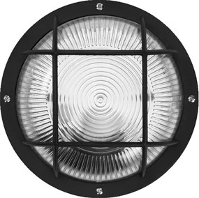 Osram - Applique da esterno BULKHEAD 1xE27/10W/230V diam. 19 cm IP54 nero