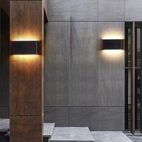 Applique a LED da esterno FLOW 2xLED/3W/230V IP54 4000K antracite