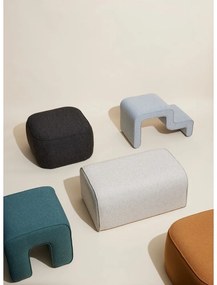Pouf Cube grigio - Hübsch