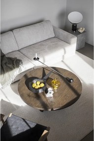 Tavolino rotondo in rovere marrone scuro ø 110 cm Boxford - Rowico