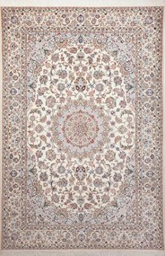 Nain Tappeto persiano 310x210 Beige (Iran) Annodato A Mano