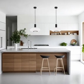 Argon 8565 - Lampadario a sospensione con filo SAGUNTO PLUS 1xE27/15W/230V diametro 30 cm