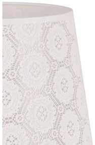 Duolla - Paralume per lampada da tavolo CLASSIC M E27 diametro 24 cm bianco