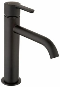 Rubinetto per lavabo a canna media Baleno nero spazzolato opaco JACUZZI RUBINETTERIA