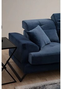 Divano blu 185 cm Frido - Balcab Home