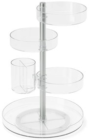 Organizer da bagno in plastica girevole per cosmetici Pirouette - Umbra