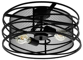 Eglo 43091 - Plafoniera BLACKWATER 2xE27/60W/230V