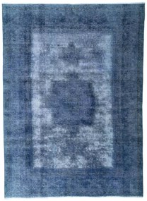 Tabriz Tappeto 210 x 290 Blu (Iran) Annodato A Mano
