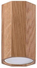 Sollux SL.1033 - Faretto ZEKE 1xGU10/40W/230V 10 cm quercia