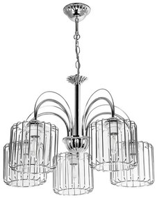 Lampadario su catena 5xE27/60W/230V