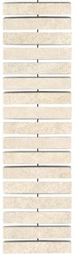 Bordo per piscina in gres porcellanato ECODADO+ Griglia Snodata Gres beige 14,5x50x2 L 50 x H 14.5 cm, Sp 20 mm