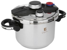 Pentola a pressione 6 L con manici pieghevoli