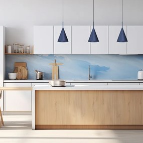 Lampada a sospensione su cavo CAPITAL 1xGX53/15W/230V Ø 17 cm blu