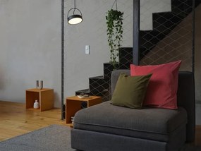 Osram - Lampadario LED a sospensione su cavo DECOR PUCK LED/12W/230V CRI 90 nero