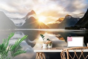 Fotomurale – Alba in Nuova Zelanda