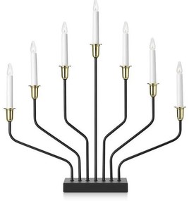 Markslöjd 705758 - Candeliere di natale BROSA XL 7xE10/3W/230V