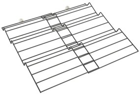 Organizzatore di rametti in acciaio inox Lava - Metaltex