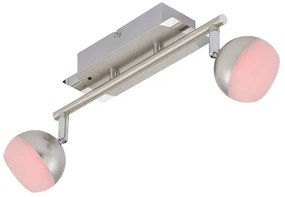 Briloner 2040-022 - Luce Spot a LED RGB dimmerabile 2xLED/3,3W/230V + T