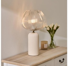 Atmosphera - Lampada da tavolo PHYLAS 1xE14/40W/230V beige