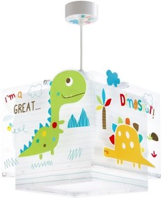 Dalber D-73452 - Lampadario per bambini DINOS 1xE27/60W/230V