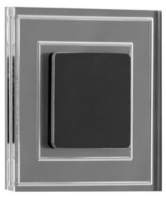 LDST KE-01-SC-BZ8 - Illuminazione LED per scale KELLY 8xLED/1,2W/230V nero opaco