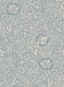 Sandberg Carta da parati Caroline - Indigo Blue