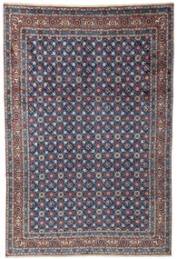 Veramin Tappeto 250 x 370 Blu (Iran) Annodato A Mano