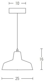 Zambelis 1655 - Lampadario a cavo 1xE27/40W/230V