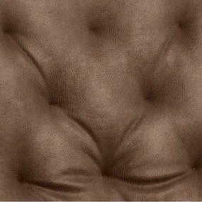 Set di 2 sedie da pranzo in similpelle marrone Kira - Actona