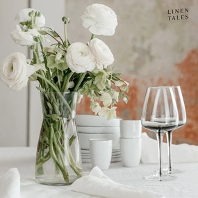 Tovaglia di lino 140x140 cm White - Linen Tales