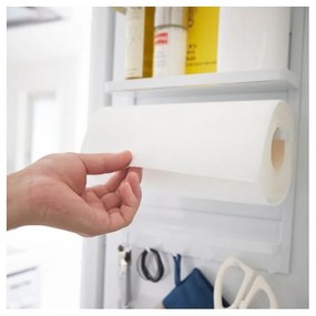 Grande cremagliera magnetica bianca da cucina Tower - YAMAZAKI