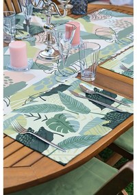 Set di 4 tovagliette e runner in tessuto - Minimalist Home World