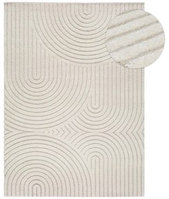 Tappeto color crema 240x340 cm Yen One - Universal