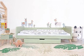 Letto di coltivazione Nell 2 in 1 - verde pastello - 140x70 cm