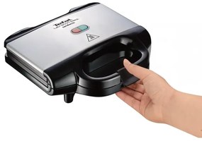 Tefal - Macchina per i panini ULTRACOMPACT 700W/230V nero/cromo