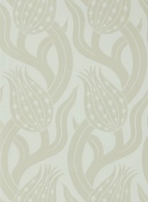 Zoffany Tapete Persian Tulip - Silver