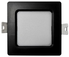 Lampada LED da incasso SQUARE LED/3W/230V 4000K 9x9 cm nero