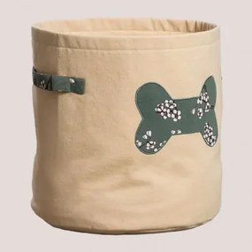 Cesto portaoggetti in cotone per animali domestici Sakura Grigio - Sklum