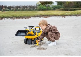 Bici a spinta caricatore CAT 2xAA giallo/nero