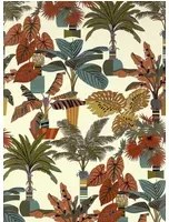 Manuel Canovas Carta da parati Florida - Tabac