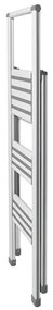 Scala pieghevole bianca Alu, altezza 127 cm - Wenko